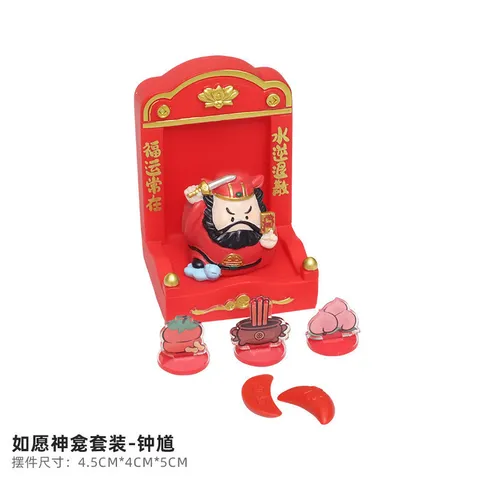 ượng Thần Tài Cầm Vàng Kèm Kệ Thờ Mini – Tượng Cầu Tài May Mắn Đầu Năm