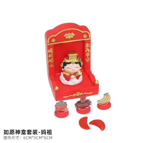 ượng Thần Tài Cầm Vàng Kèm Kệ Thờ Mini – Tượng Cầu Tài May Mắn Đầu Năm
