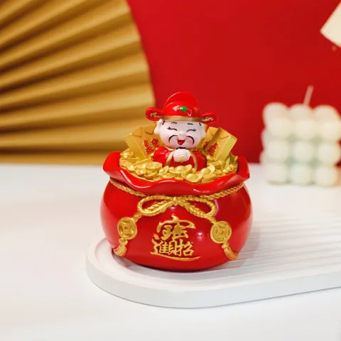 Năm Mới May Mắn, Kho Báu, Túi Tiền Thần Tài