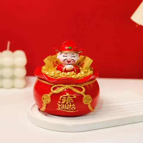 Năm Mới May Mắn, Kho Báu, Túi Tiền Thần Tài