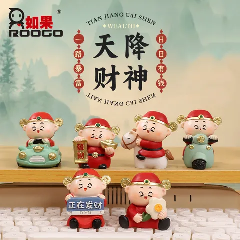 Tượng Thần Tài hoạt hình dễ thương
