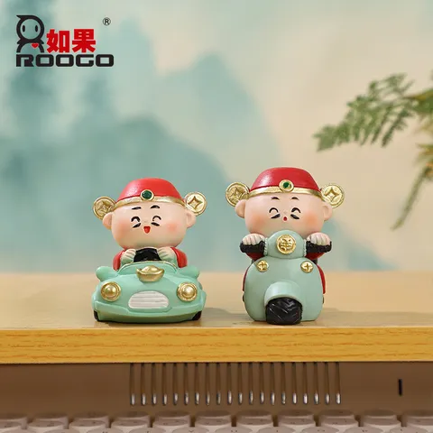 Tượng Thần Tài hoạt hình dễ thương