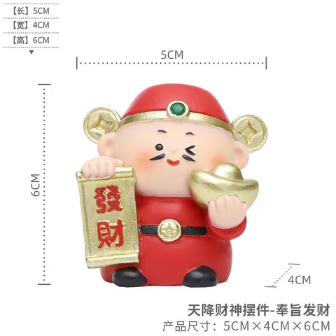 Tượng Thần Tài hoạt hình dễ thương