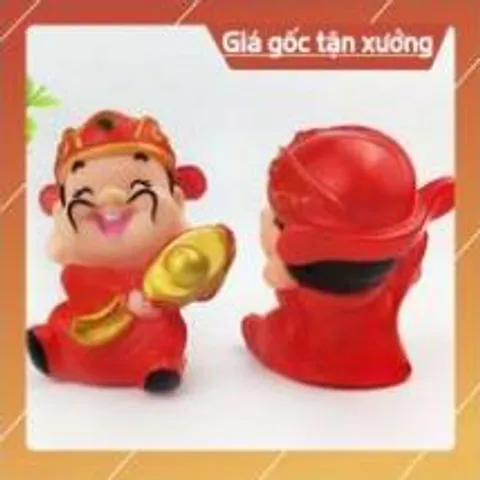 Phụ kiện bánh sinh nhật bánh kem - ÔNG THẦN TÀI NHỰA