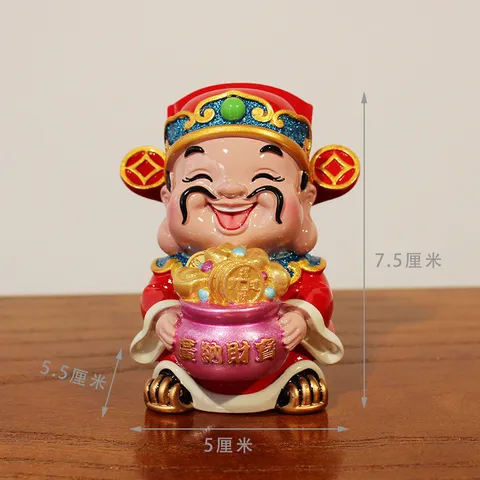 Tam đại  thần tài trang trí tài lộc
