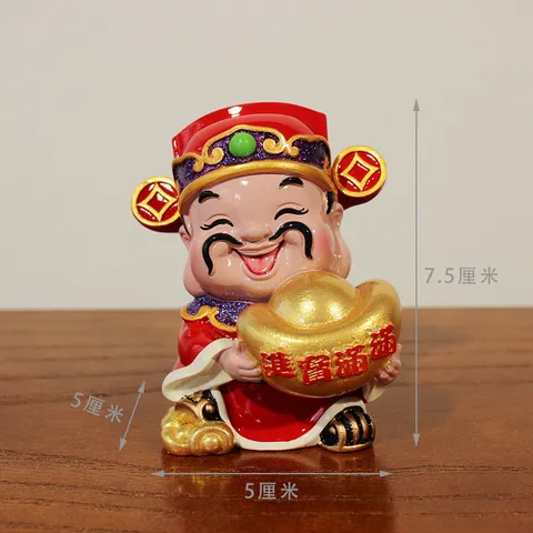 Tam đại  thần tài trang trí tài lộc