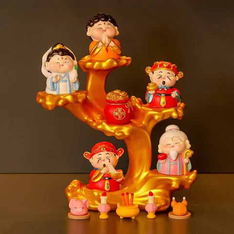 Kệ Thần Tiên Nhỏ Đồ Thủ Công Bằng Nhựa