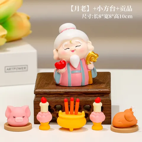 Đồ Trang Trí Thần Tài, Đồ Trang Trí Nhỏ, Quà Sinh Nhật Thần Tài (Nguyên bộ)