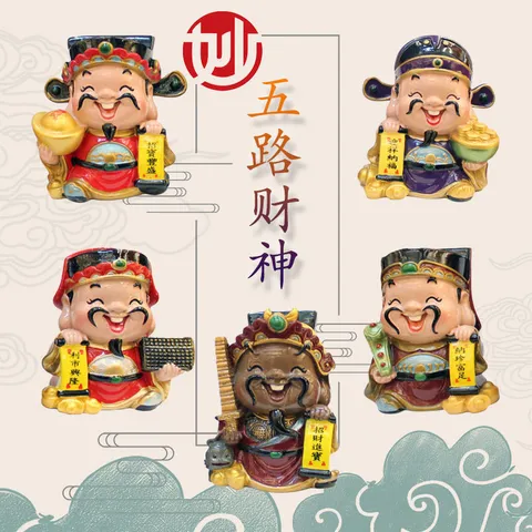 20 mô hình thần thánh trang trí chiêu tài