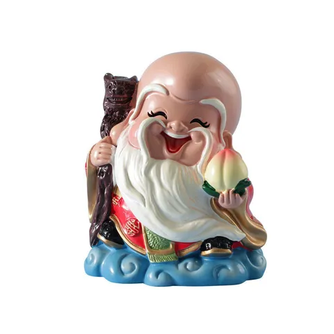 Đồ trang trí độc đáo hình tiên tài từ nhựa resin, phù hợp trang trí trong nhà, văn phòng, trang trí xe hơi, quà tặng thủ