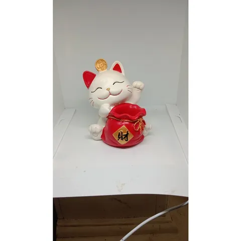 Mèo thần tài cắm bút. cắm hoa. Mèo may mắn mini trang trí nhà cửa, bàn làm việc, ô tô dễ thương