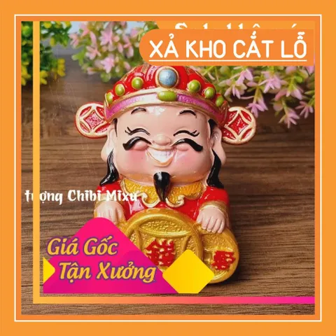 Tượng Thần Tài 7cm - Tôi Yêu Tiền
