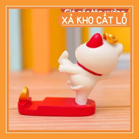 Giá đỡ điện thoại hình chú mèo may mắn trang trí nhà cửa, để ô tô tiện lợi 💕FREESHIP 50k💕 Linh Tinh 10k