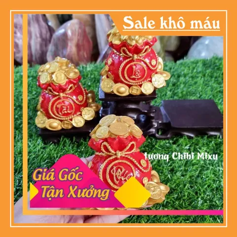Túi vàng Tài Lộc Phúc màu đỏ - mang lại bình an, phú quý, thành công