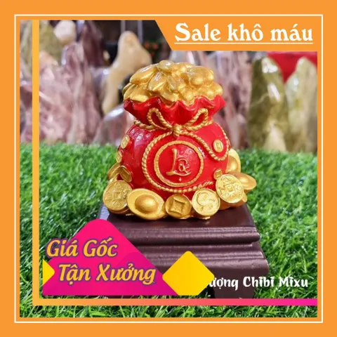 Túi vàng Tài Lộc Phúc màu đỏ - mang lại bình an, phú quý, thành công