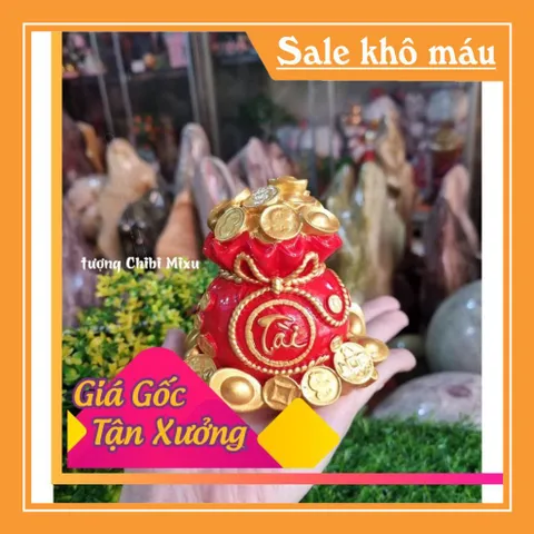 Túi vàng Tài Lộc Phúc màu đỏ - mang lại bình an, phú quý, thành công