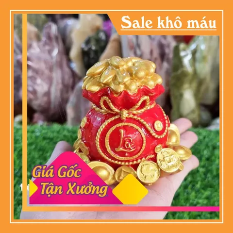 Túi vàng Tài Lộc Phúc màu đỏ - mang lại bình an, phú quý, thành công