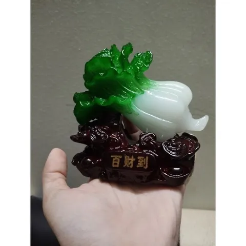 Bắp cải tài lộc - Freeship - Mô hình bắp cải tài lộc chưng bàn thờ