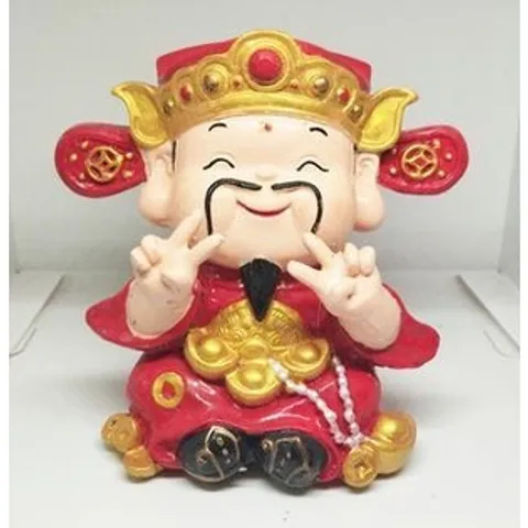 Tượng ông thần tài vui vẻ cao 14 cm