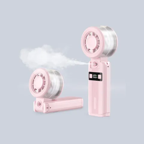Quạt cầm tay Phun Sương SEUWU 8000mAh , 5 Chế Độ Gió, Bình Nước 45ml, Bảo Hành 6 Tháng