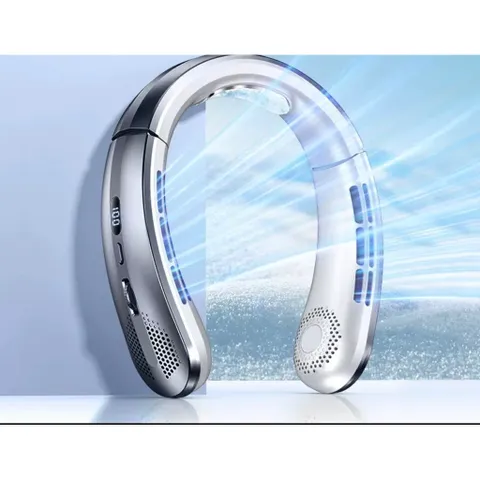 [L37-Max]Quạt Đeo Cổ Làm Lạnh 16°C L37-MAX - Công Nghệ Tấm Gốm Sứ, 100 Cấp Độ Gió, LED Hiển Thị Pin
