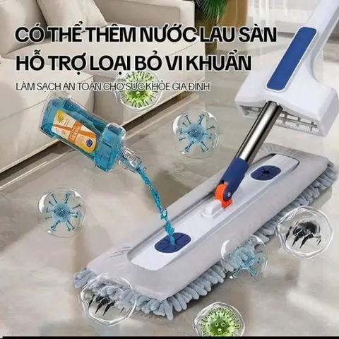 Cây Lau Nhà San Hô Tự Vắt Xoay 360°