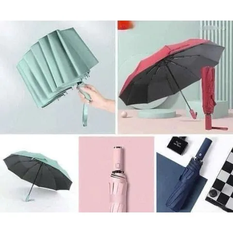 Ô tự gấp Nhật bấm 1 nhát ô mở to luôn (116cm liền) Bấm thêm 1 nhát nữa ô cụp luôn