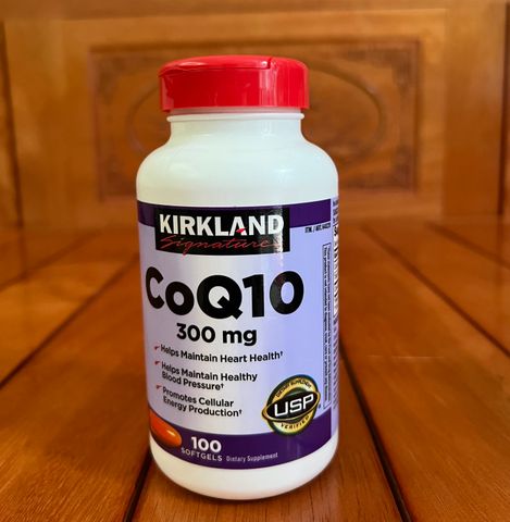 Viên Hỗ Trợ Tim Mạch Kirkland Signature CoQ10 300mg - 100 Viên Mỹ