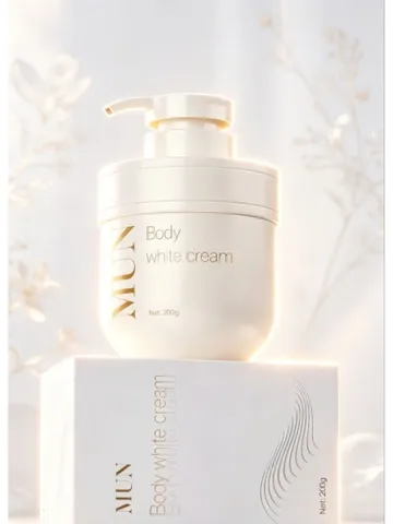 2Hủ Kem body Mun hỗ trợ trắng da toàn thân 200g( Tặng 2 miếng mặt nạ)