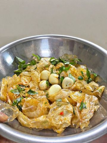 bánh tráng trộn đầy đủ (Tự trộn không trộn sẵn)