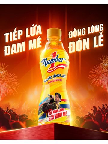 Nước Tăng lực number one chai 330ml( lốc 6 chai)