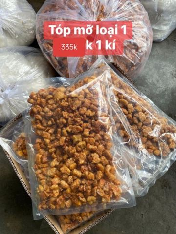 tóp mỡ loại 1 (Nhà làm) Trọng lượng 500gr(Tặng 2 bịch ớt rim)