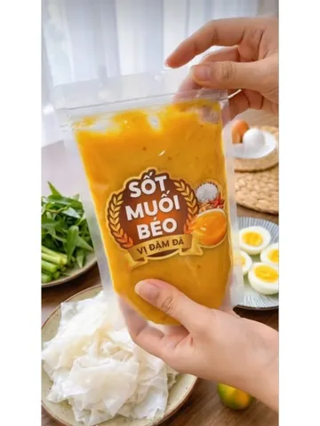Sốt Muối Béo Bịch 500g