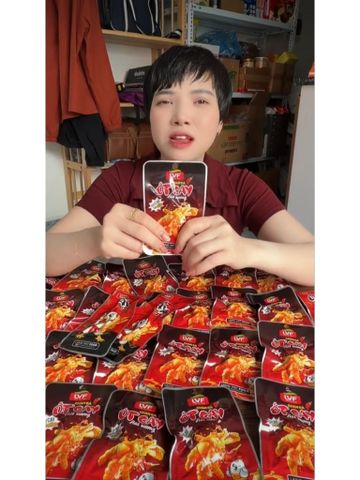 Combo 30 chân gà rút xương ớt cay LVF