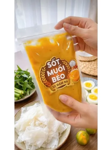 Sốt Muối Béo Bịch 500g