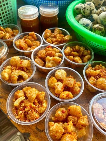 tóp mỡ loại 1 (Nhà làm) Trọng lượng 500gr(Tặng 2 bịch ớt rim)