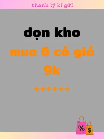 S00_đầm sale đồng giá 9k khi mua 6 món .