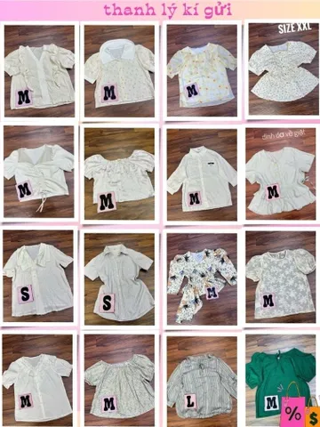 350A_áo sơmi kiểu suông nữ.