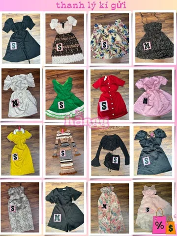 ĐÃ HẾT ❌đầm nữ hoa nhí sale.