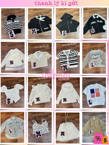 285👚 áo sơmi kiểu nữ thanh lý.