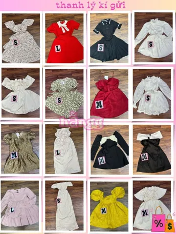 ĐÃ HẾT❌ –đầm nữ suông babydoll sale.
