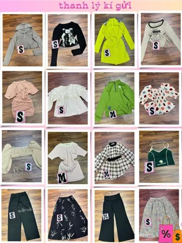 329A_áo nữ lẻ,quần dài nữ suông.