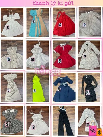 294 🎀 đầm ngắn xòe nhiều mẫu.
