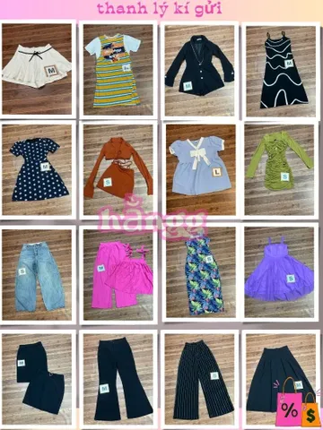 ĐÃ HẾT _LINK đầm,áo,quần lộn xộn nhiều mẫu xã sale