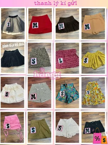✧ 𝓱ằ𝓷𝓰𝓰 ✧205_CHÂN VÁY NGẮN NỮ – XINH XẮN, TRẺ TRUNG, DỄ PHỐI ĐỒ.