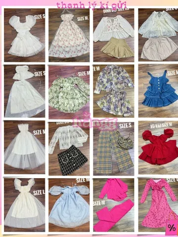 1012_set đồ nữ tiểu thư nhiều mẫu