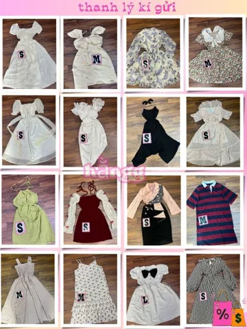 298 _đầm nữ dài suông TLKG