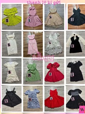 47_đầm nữ thanh lý kí gửi