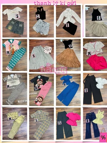 08_đầm nữ,set đồ nữ,áo kiểu nhiều mẫu xã sale