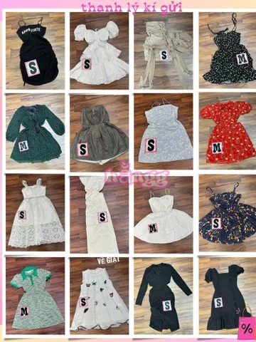 30_đầm nữ hoa nhí kiểu nhiều mẫu sale